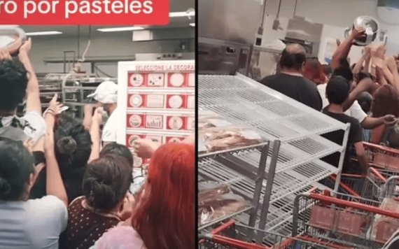 Clientes de Costco protagonizan zafarrancho tras supuesta restricción en venta de pasteles | VIDEO