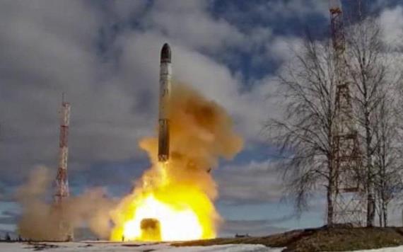 Rusia desplegó un avanzado misil balístico intercontinental con capacidad nuclear