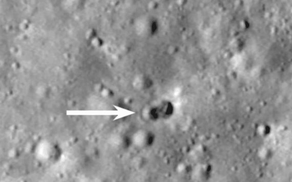 NASA revela posible nuevo cráter en la Luna por impacto de sonda rusa
