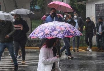 Lluvias fuertes en 7 Alcaldías de la CDMX