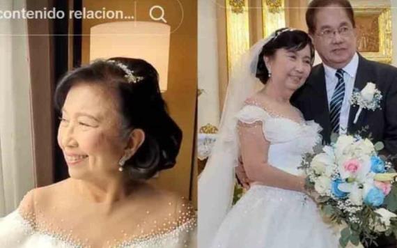 Abuelita que nunca tuvo novio, encuentra el amor a los 70 años con ex compañero del kínder