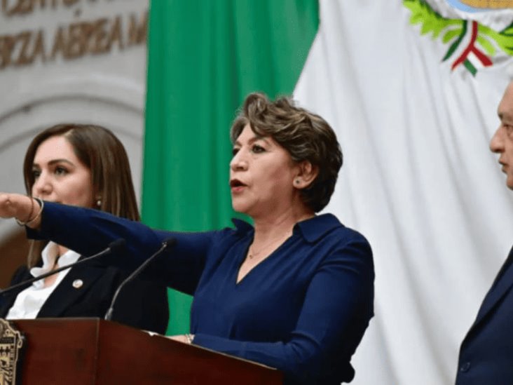Delfina Gómez tomó posesión como gobernadora del Edomex Delfina Gómez tomó posesión como gobernadora del Edomex