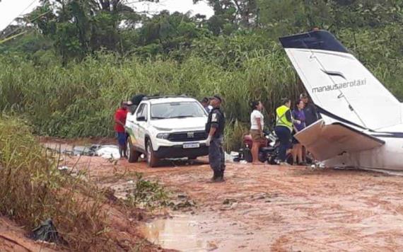 Una avioneta se desplomó en las Amazonas dejando al menos 14 muertos