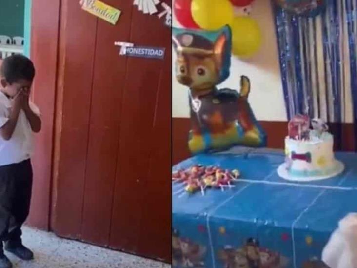 Video: Maestra se vuelve viral por festejarle el cumpleaños a su alumno Video: Maestra se vuelve viral por festejarle el cumpleaños a su alumno