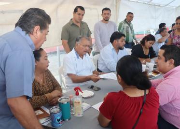 Gobierno de Cunduacán entrega barda perimetral a escuela Uldárico Canto Pino