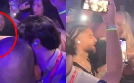Video: Maluma rechaza a fan que lo intentó besar