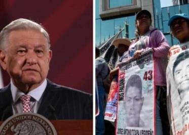 AMLO ordena abrir archivos sobre Ayotzinapa; "es lo que tenemos, no hay más"