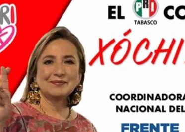 Inseguridad es real en Tabasco; afirma Xóchitl Gálvez
