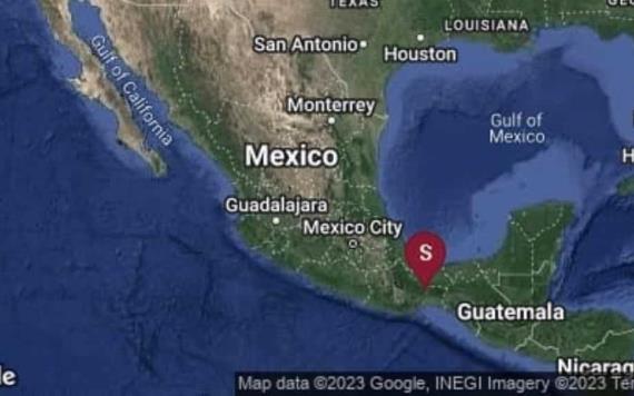 Sismo hoy 6 de octubre de 2023 en México. Epicentro en Oaxaca.