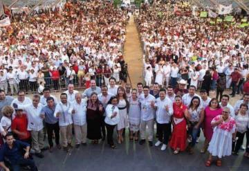 Claudia Sheinbaum firma el Acuerdo de Unidad en Campeche