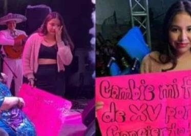 Quinceañera cambió su fiesta por ir a un concierto de Paquita la del Barrio | VIDEO VIRAL