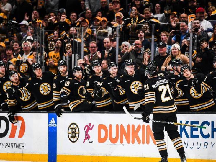 Los Boston Bruins en camino a la Copa Stanley Los Boston Bruins en camino a la Copa Stanley