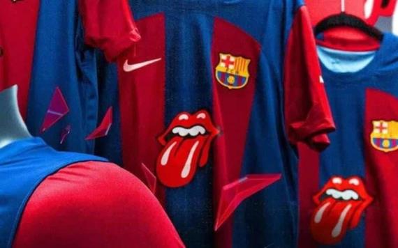 Logotipo de los Rolling Stones aparecerá en jersey del Barcelona en el Clásico ante Real Madrid
