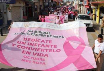 Cunduacán conmemoró el Día Internacional de Lucha Contra el Cáncer de Mama