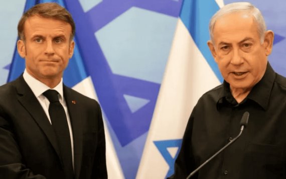 Emmanuel Macron propuso una coalición internacional contra Hamas
