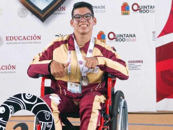 José Salvador ganó plata en los Paranacionales CONADE 2023 José Salvador ganó plata en los Paranacionales CONADE 2023