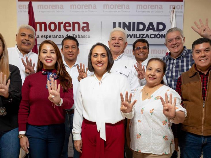 Se registran 9 tabasqueñas y tabasqueños en proceso de MORENA, buscan diputación federal Se registran 9 tabasqueñas y tabasqueños en proceso de MORENA, buscan diputación federal
