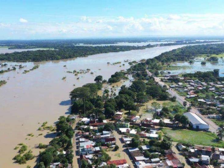 Alerta en 5 municipios por incremento del río Usumacinta Alerta en 5 municipios por incremento del río Usumacinta