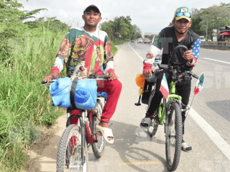 Fervor guadalupano en bicicleta Fervor guadalupano en bicicleta