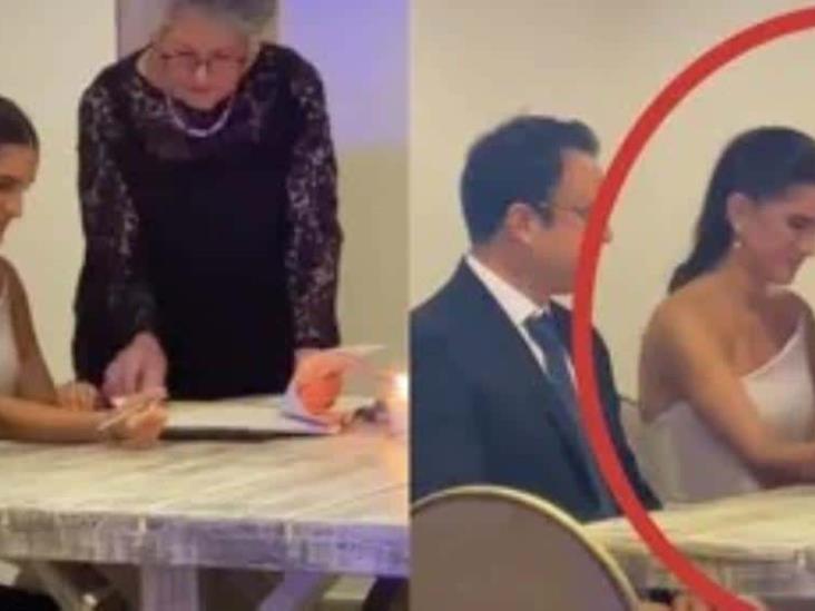 Mujer firmaba acta de matrimonio y comenzó a quemarse; Es una señal, reaccionan usuarios Mujer firmaba acta de matrimonio y comenzó a quemarse; Es una señal, reaccionan usuarios