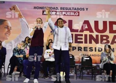 Oposición va a desaparecer en Tabasco: Claudia Sheinbaum