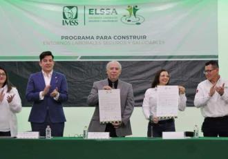 IMSS otorga distintivo ELSSA a empresa