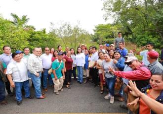 Supervisa Yolanda Osuna desazolve del río Jolochero en Tamulté de las Sabanas