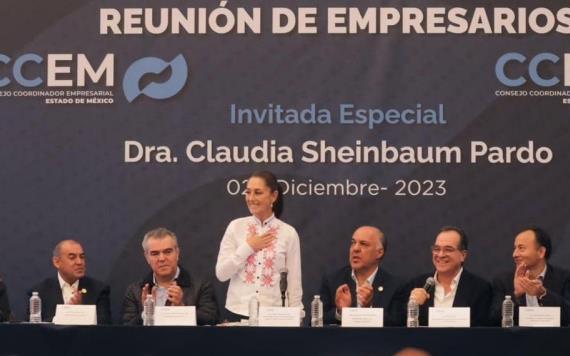 ´´Tenemos que garantizar que la inversión genere bienestar´´, asegura Claudia Sheinbaum ante empresarios y empresarias
