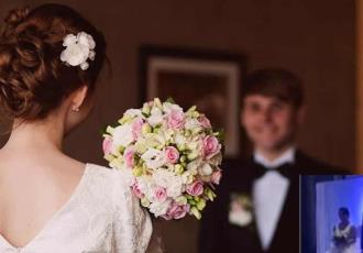 Novio expone infidelidad de su novia en plena boda