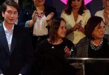 Xóchitl Gálvez incluye a sus hijos Diana y Juan Pablo en su equipo de trabajo rumbo a 2024