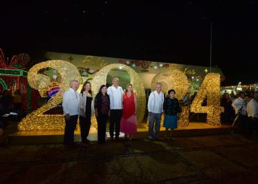 Se ilumina Villahermosa con "Nochebuena en Centro"