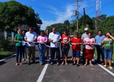 ¡Más obras! Gobierno de Comalcalco inaugura importante obra de rehabilitación de pavimentos en Independencia 1ra. Sección