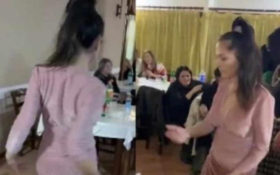 VIDEO: Mujer ´se destapa´ con baile en fiesta del trabajo y... ¡Quién iba a pensarlo!