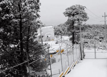 Sorprendente nevada en Jocotitlán, Edomex