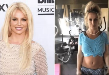 Britney Spears compartió una impactante foto del gimnasio que incendió en 2020: "Reflexionando"