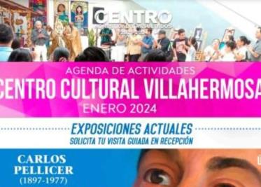 Invita Centro a disfrutar actividades culturales de enero en distintas sedes