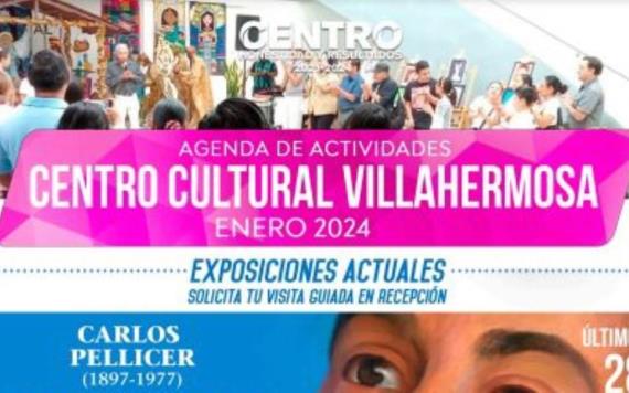 Invita Centro a disfrutar actividades culturales de enero en distintas sedes