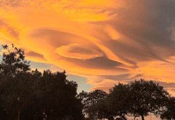 Nubes inusuales llaman la atención en la Ciudad de México