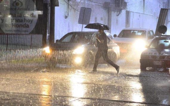 Frente frío núm. 26 causará lluvias fuertes en Veracruz, Oaxaca, Chiapas y Tabasco