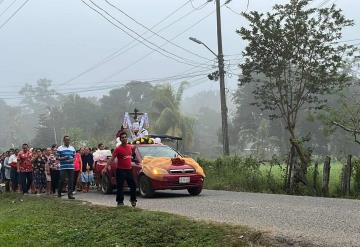 Celebran al Cristo Negro en Iglesia de Cunduacán