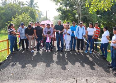 Gobierno de Cunduacán inaugura obra de rehabilitación de energía eléctrica en Huapacal 1ra sección