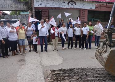 Gobierno de Comalcalco pone en marcha magna obra de construcción de pavimentación y drenaje en Villa Aldama