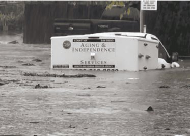 VIDEO: Inundaciones históricas devastan la ciudad de San Diego, California