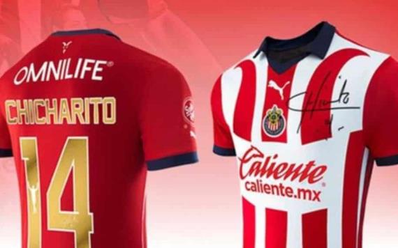 Se agota playera que valía 4,999 pesos firmada por el Chicharito