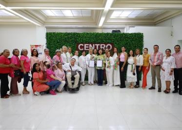 Ratifica Centro su compromiso a favor de la salud de las mujeres con Carril Rosa