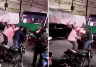 VIDEO: Chofer golpea a una mujer en Coyoacán