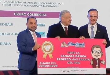 Profeco reconoce a Chedraui como "el ganador" por ofrecer la canasta básica con precios más bajos