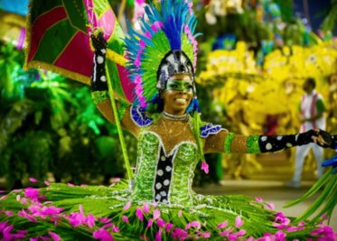 Cinco carnavales más famosos, entre ellos, el de Río de Janeiro