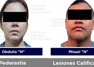 Cinco detenidos por pederastia, lesiones, violencia e incumplimiento familiar