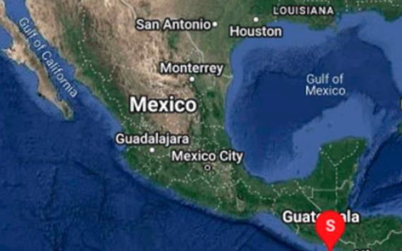 Sismo de 5.7 sacude a Chiapas; reportan epicentro en El Salvador